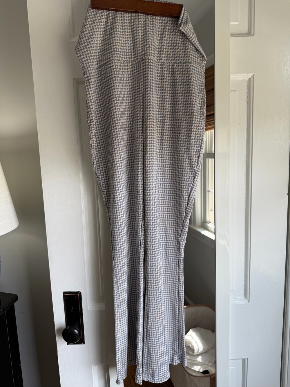 Hatch Maternity Houndstooth Dress Pants